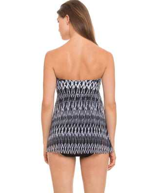 Profile By Gottex - Bandeau Strapless Flyaway One Piece Swimsuit