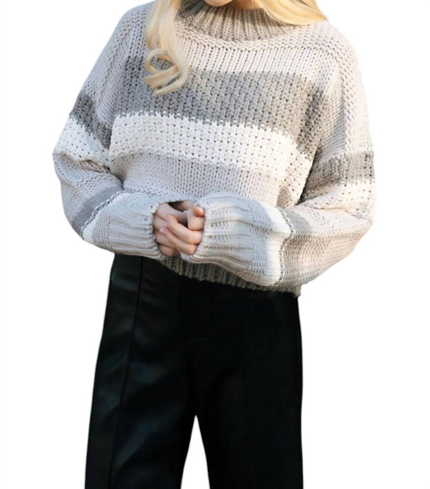 Elan - Stripe Sweater