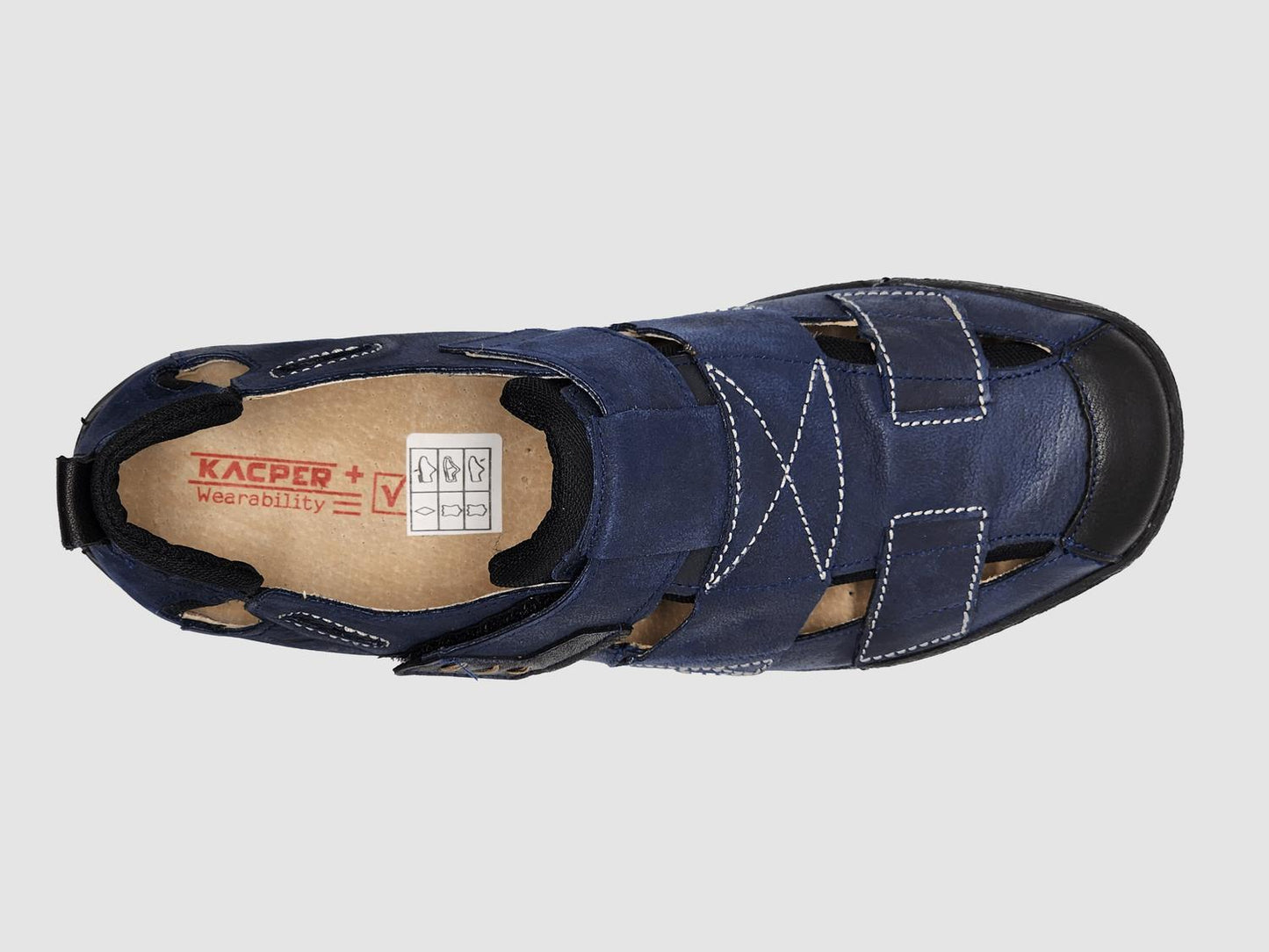 Kcr Group - Men's Leather Sandals