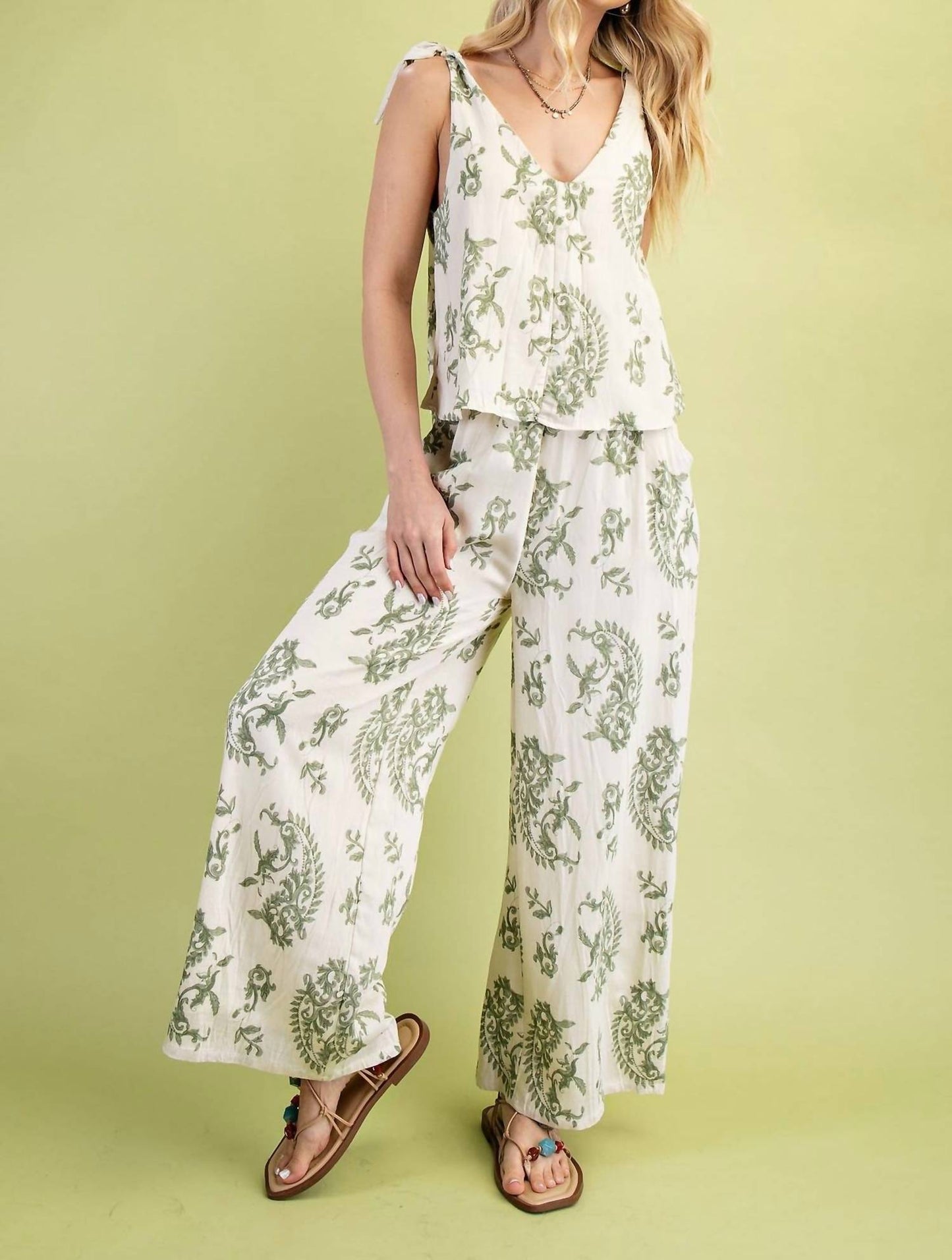 Gigio - Phoebe Floral Set Illusion Jumpsuit