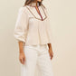 Able - Sophia Embroidered Top