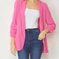 Entro - Linen Blend Blazer