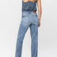 Judy Blue - Mid Rise Cell Phone Pocket Dad Jeans