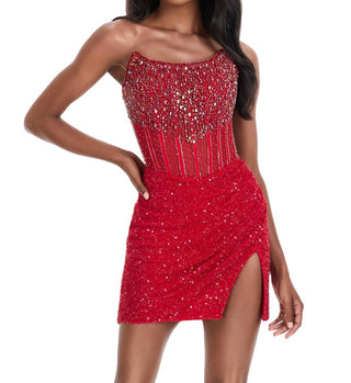 Ashleylauren - Strapless Cocktail Dress