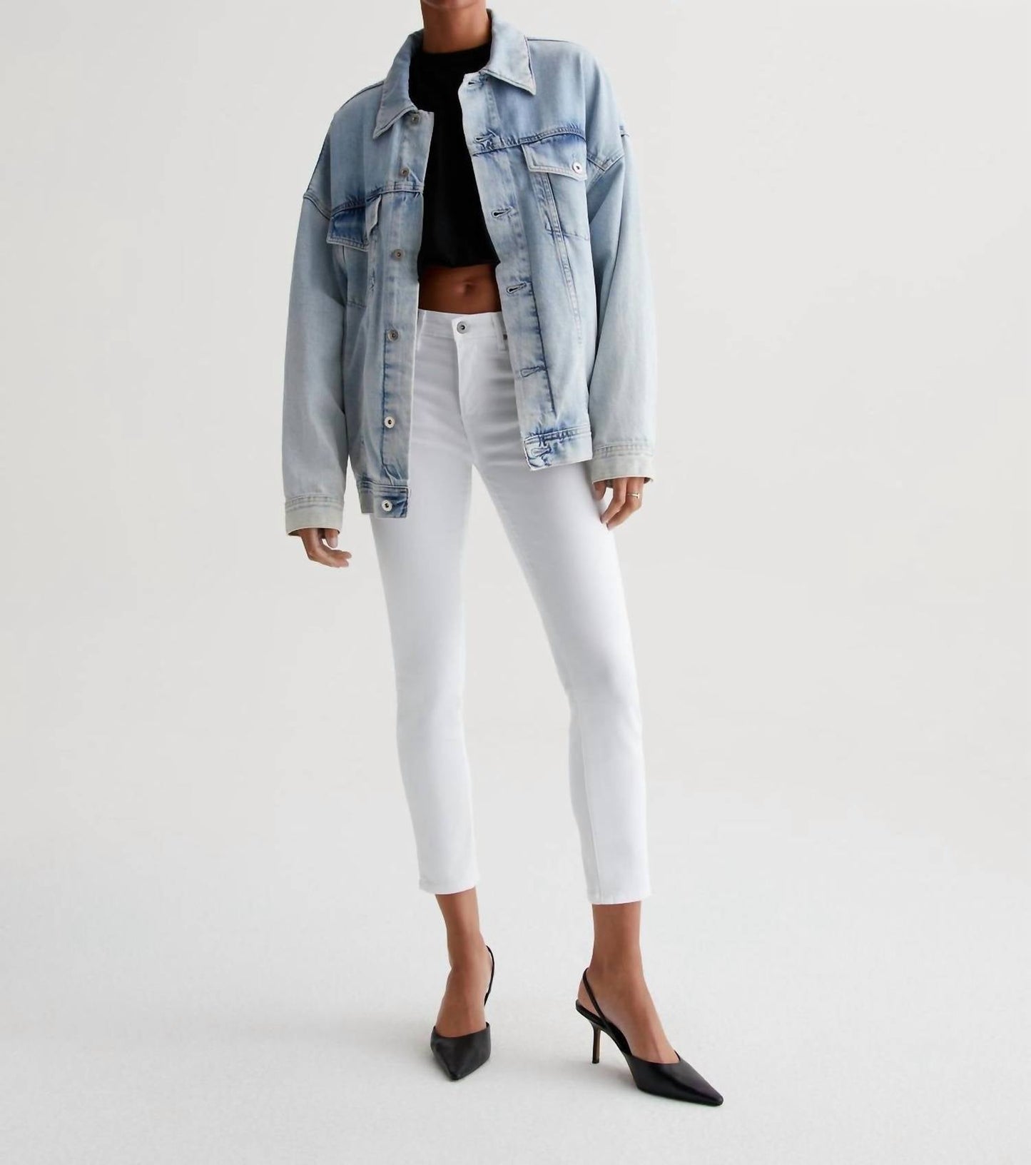 Ag Jeans - Sateen Prima Crop Jean
