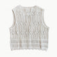 Autumn Cashmere - Mixed Stitch Vest