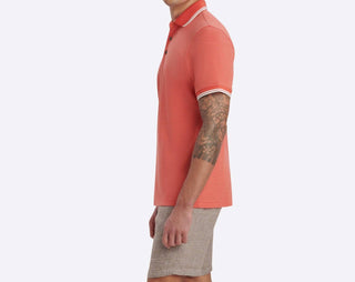 Bugatchi Uomo - Striped Three Button Polo