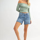 Just Black Denim - The "Mom Shorts”