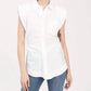 Derek Lam 10 Crosby - Ivy Ruched Button Down