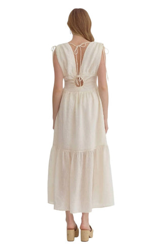 Entro - Textured Midi Dress