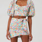 For Love & Lemons - Claude Puff Sleeves Top