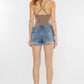 Kancan - Gizelle Mid Rise Boyfriend Shorts