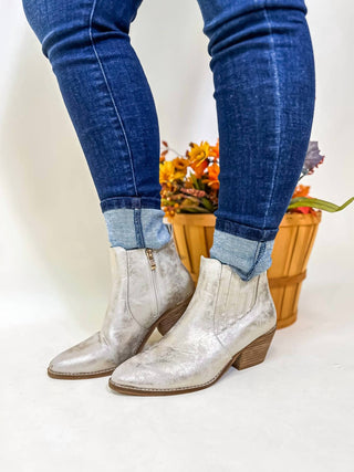 Corkys Footwear - Women's Metallic Potion Bootie