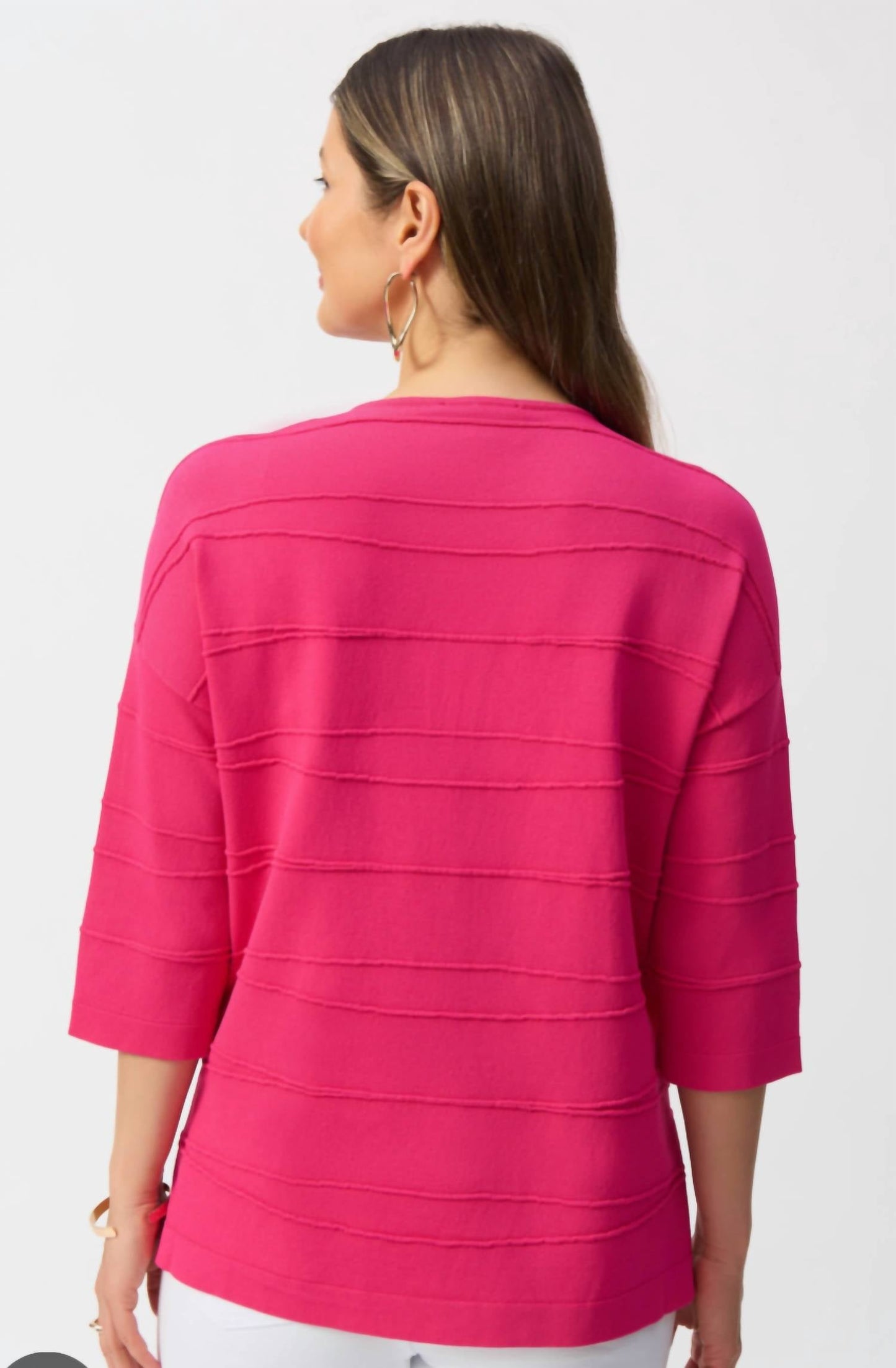 Joseph Ribkoff - Rib long sleeve top