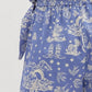 Entro - Lyla Western Motif Denim Wrap Skort