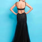 Mac Duggal - Form-Fitting Beaded Evening Gown