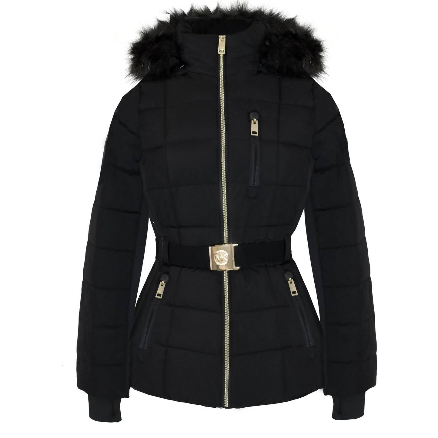 Michael Kors - Women's Scuba Stretch Belted Active Coat