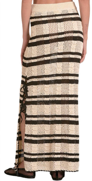 Elan - Sundazed Side Slit Skirt