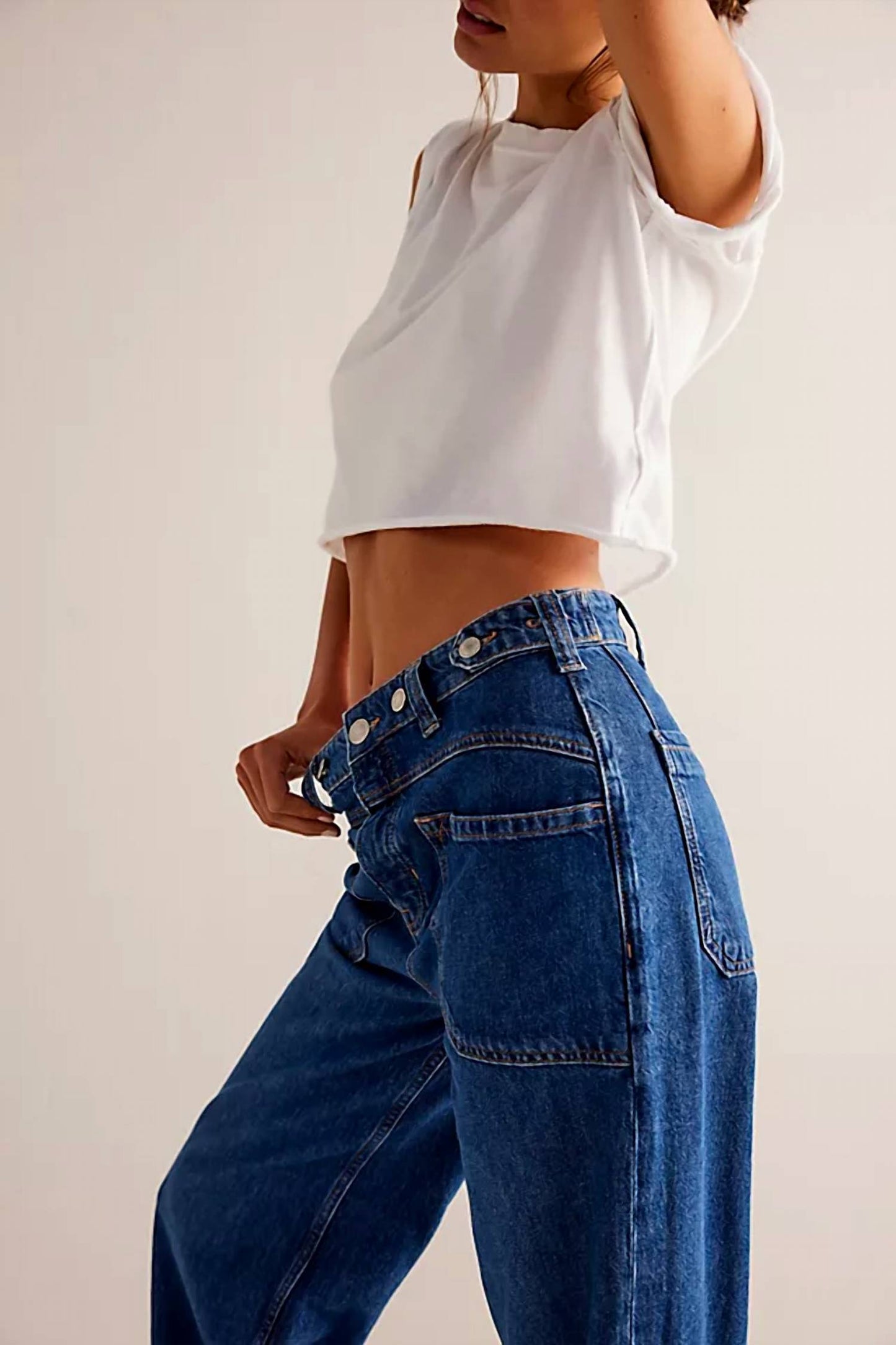 Free People - Palmer Cuffed Jeans