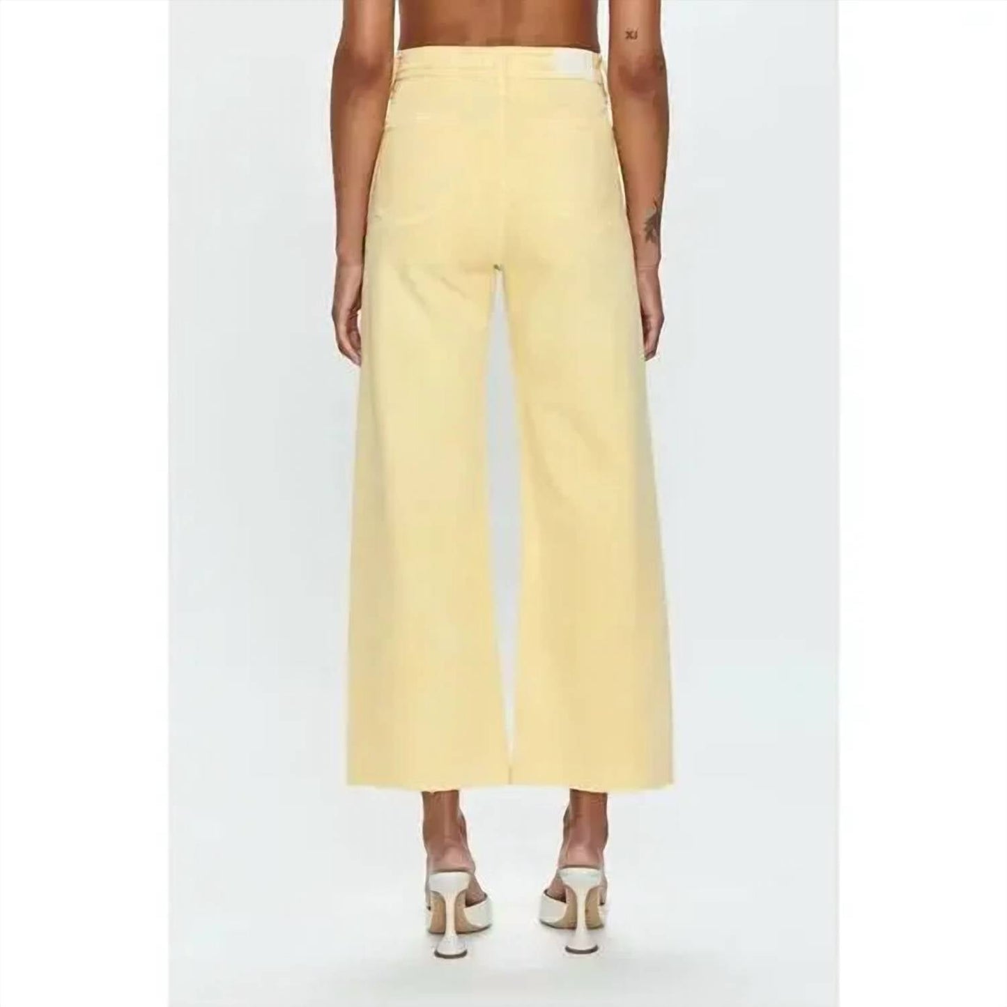 Pistola - Women's Penny Ankle Pintuck High Rise Wide Leg Pant