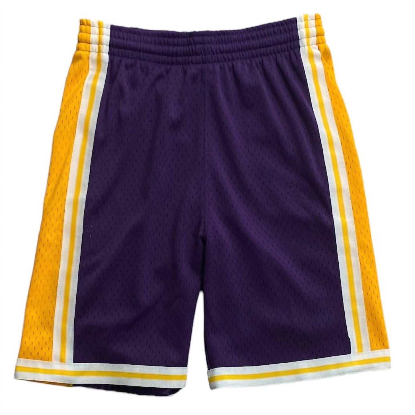 Mitchell & Ness - Boys Nba Los Angeles Lakers Swingman Road Shorts