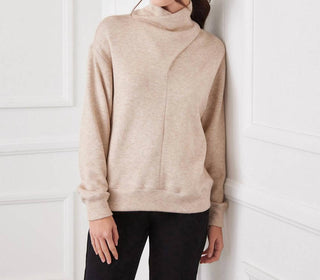 Karen Kane - Faux Wrap Turtleneck