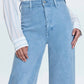 Pistola - Penny High Rise Crop Wide Leg Jean