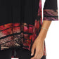 Joseph Ribkoff - Abstract Stripes High Low Tunic