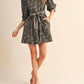 &Merci - Puff Sleeve Floral Mini Dress