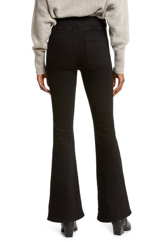 Frame - Jet Set Flare Pull On Jeans