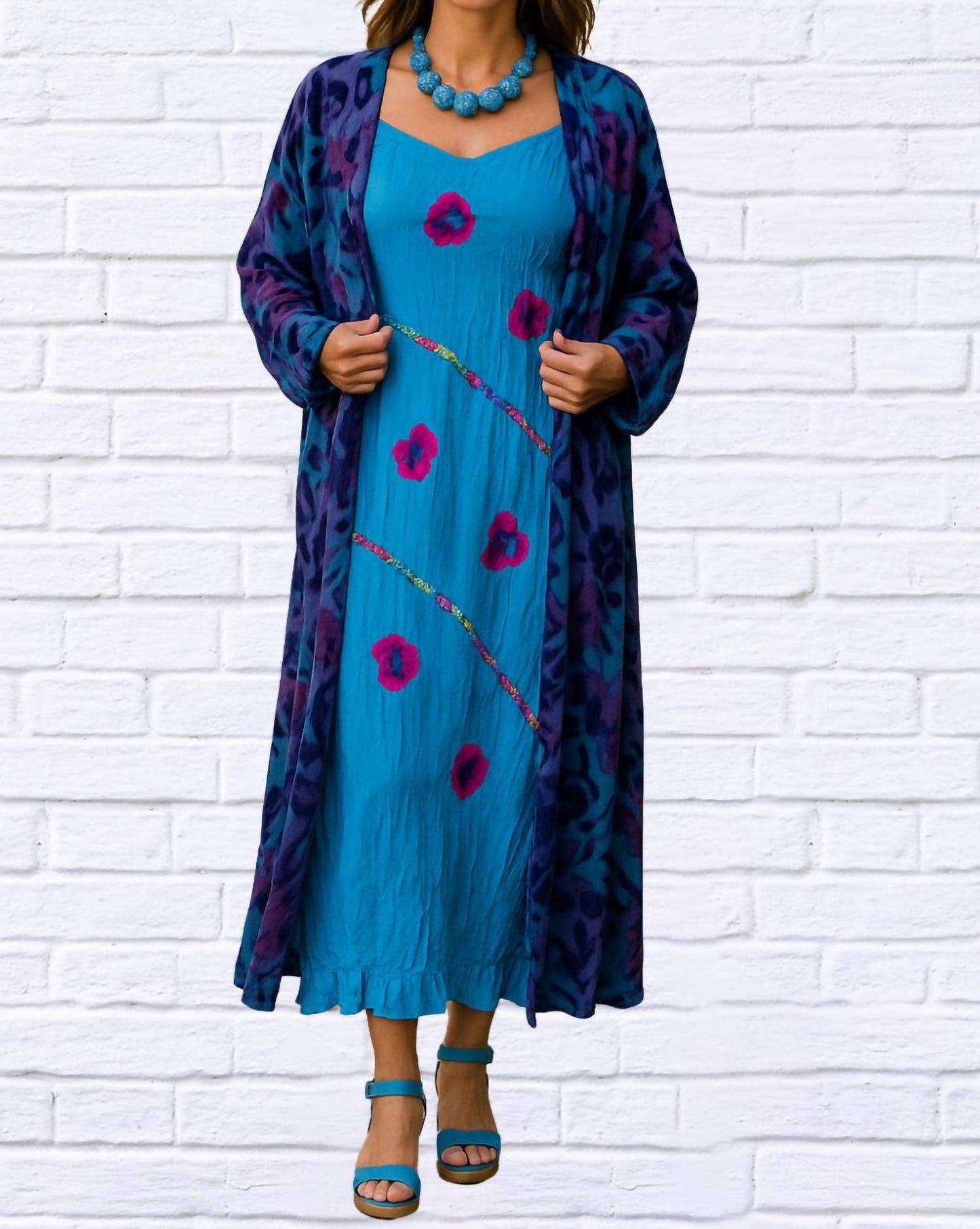 Diva Usa - Sibella Crushed Dress