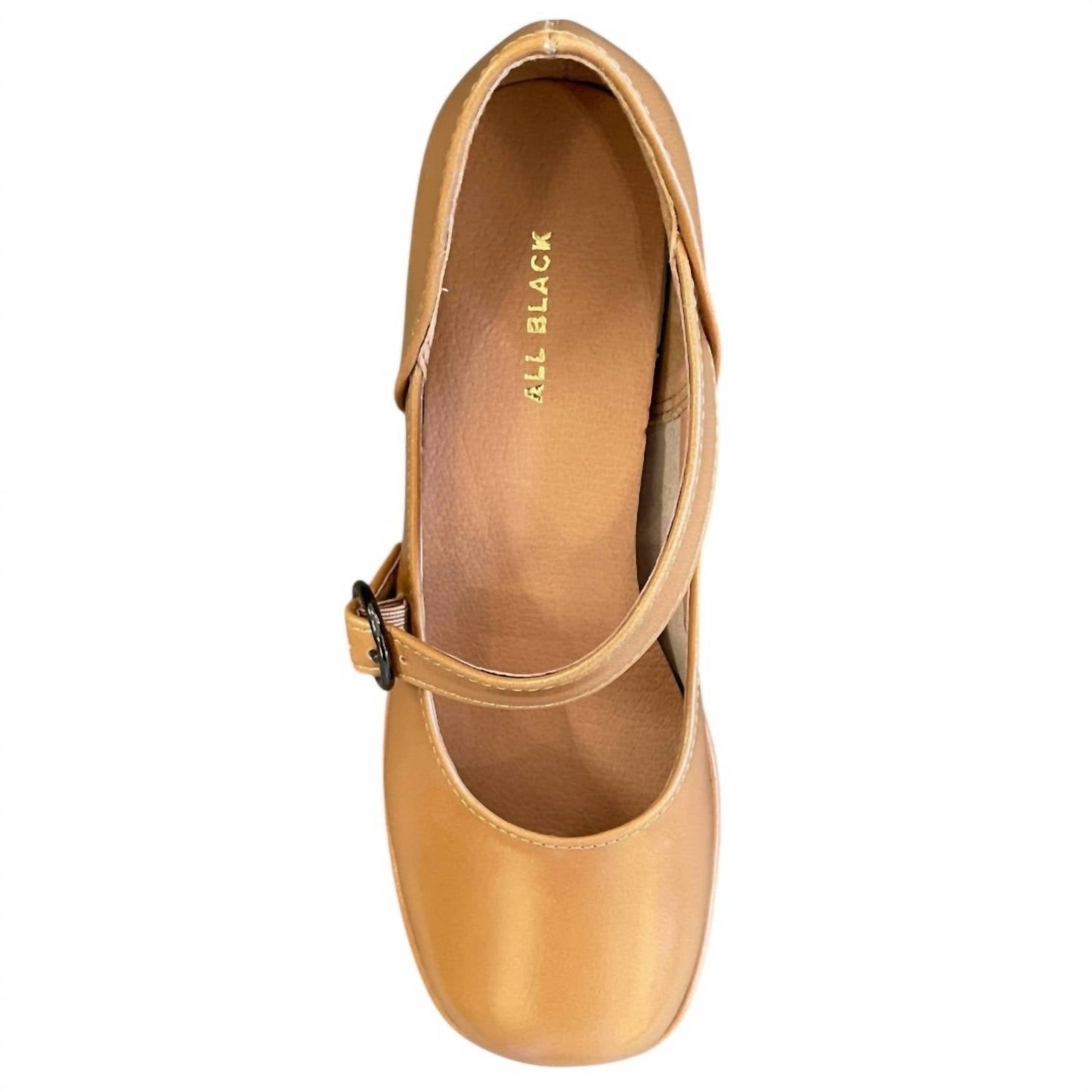 All Black - Women's Angle Jane Pump