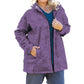 On The Plus Side - Lyddie Hooded Zip Up Fleece Jacket - Plus Size