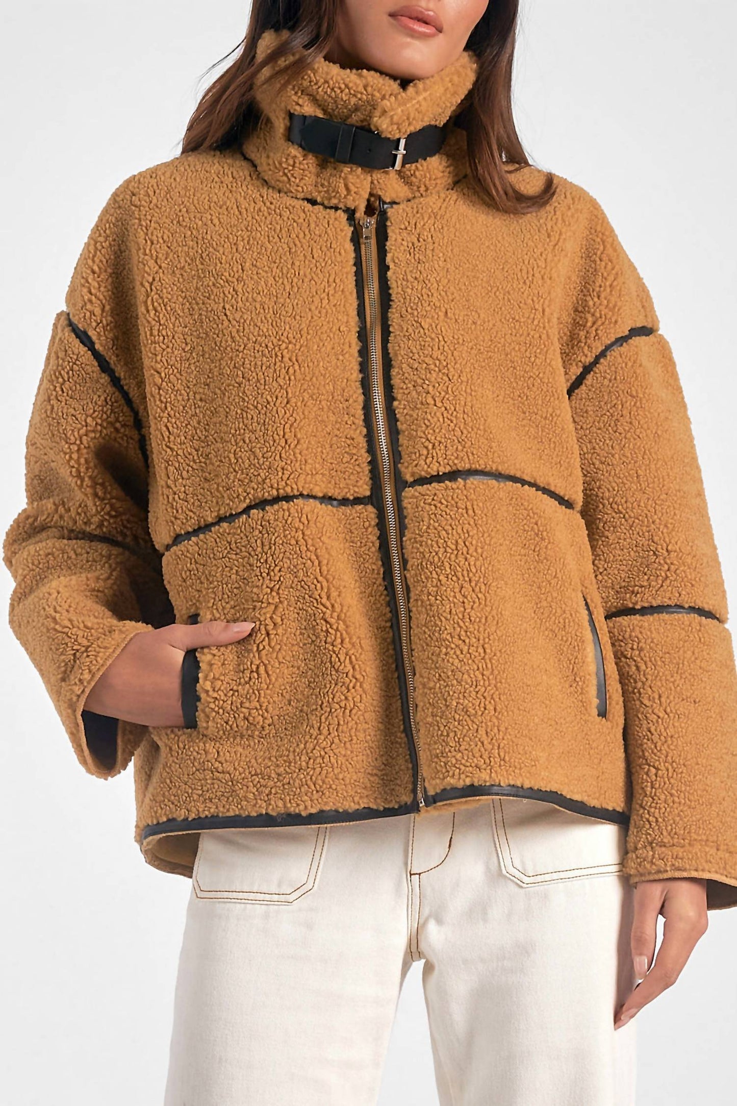 Elan - Dutton Faux Shearling Coat