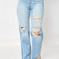Judy Blue - Rigid Magic 90's Destroy Straight Jean