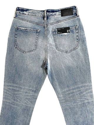 Kendall + Kylie - The Icon Distressed Boyfriend Crop Ripped Jeans