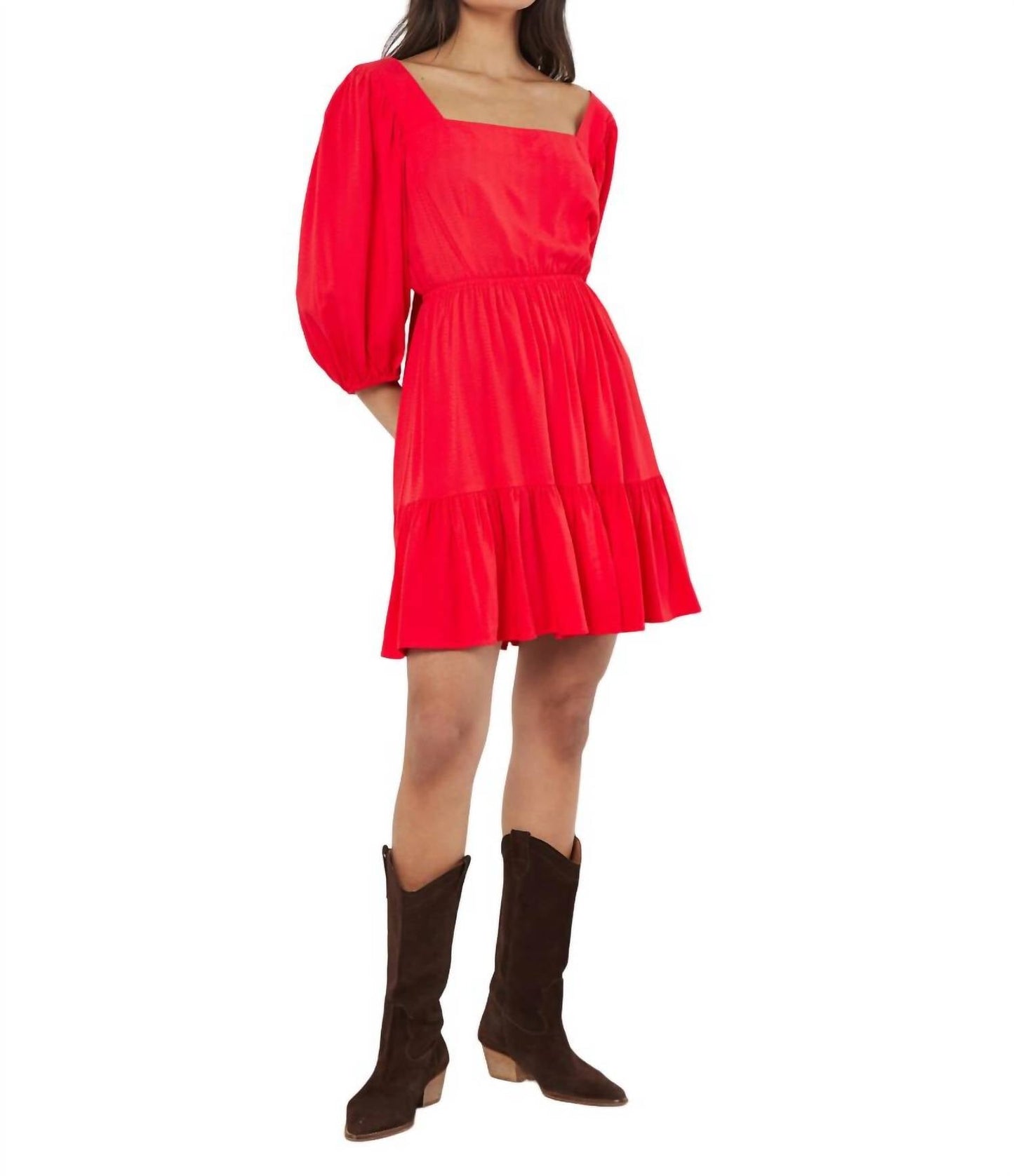 Apricot - Rosalee Dress