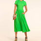 Ramy Brook - Sylvie Combo Ribbed Midi Dress