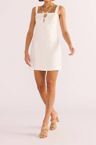 Minkpink - Imogen Drill Tie Mini Dress