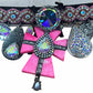 Art By Amy Labbe - Women's Cross Choker Necklace Belt