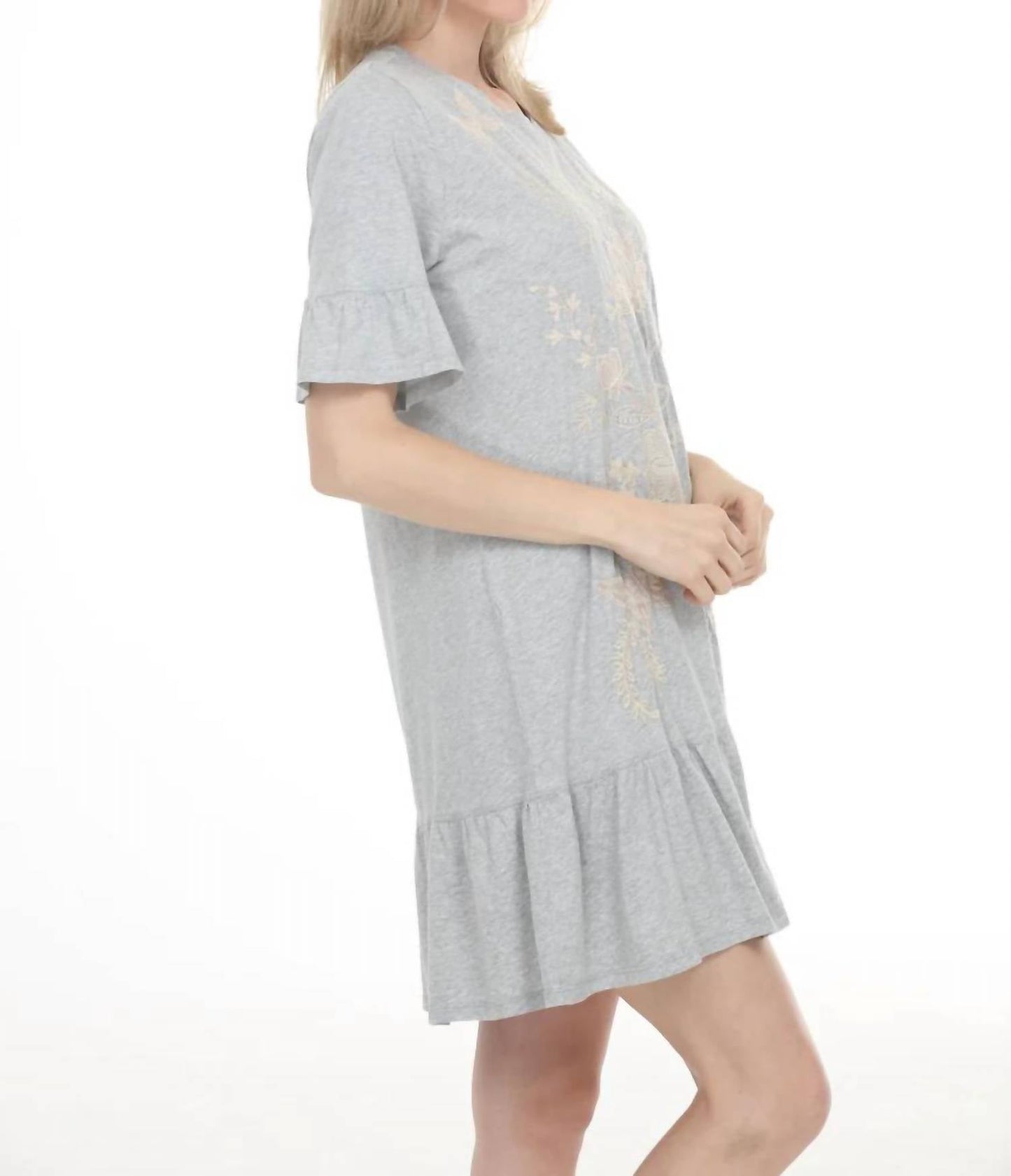 Johnny Was - DIINA RUFFLE SLEEVE KNIT DRESS