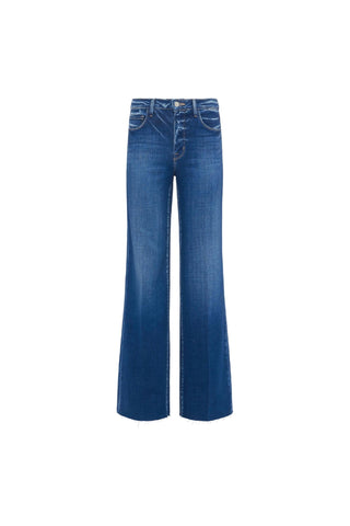 L'Agence - Women's Scottie High Rise Wide Leg Jeans