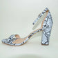 Madden Girl - Women's Snake Print Block Heel Sandals