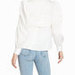 Nicole Miller - Cotton Poplin Button Down Top