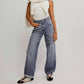 Free People - Aster High Rise Straight Leg Jeans