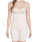 Siluets - Mid-thigh Full Body Shaper For Women – Adjustable Straps And Firm Compression