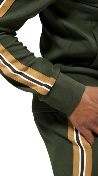 On This Day - Men's Track Pants With Side Tape Detail