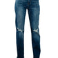 Judy Blue - High Rise Distressed Straight Jeans