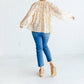 Grade & Gather - Printed Chiffon Blouse