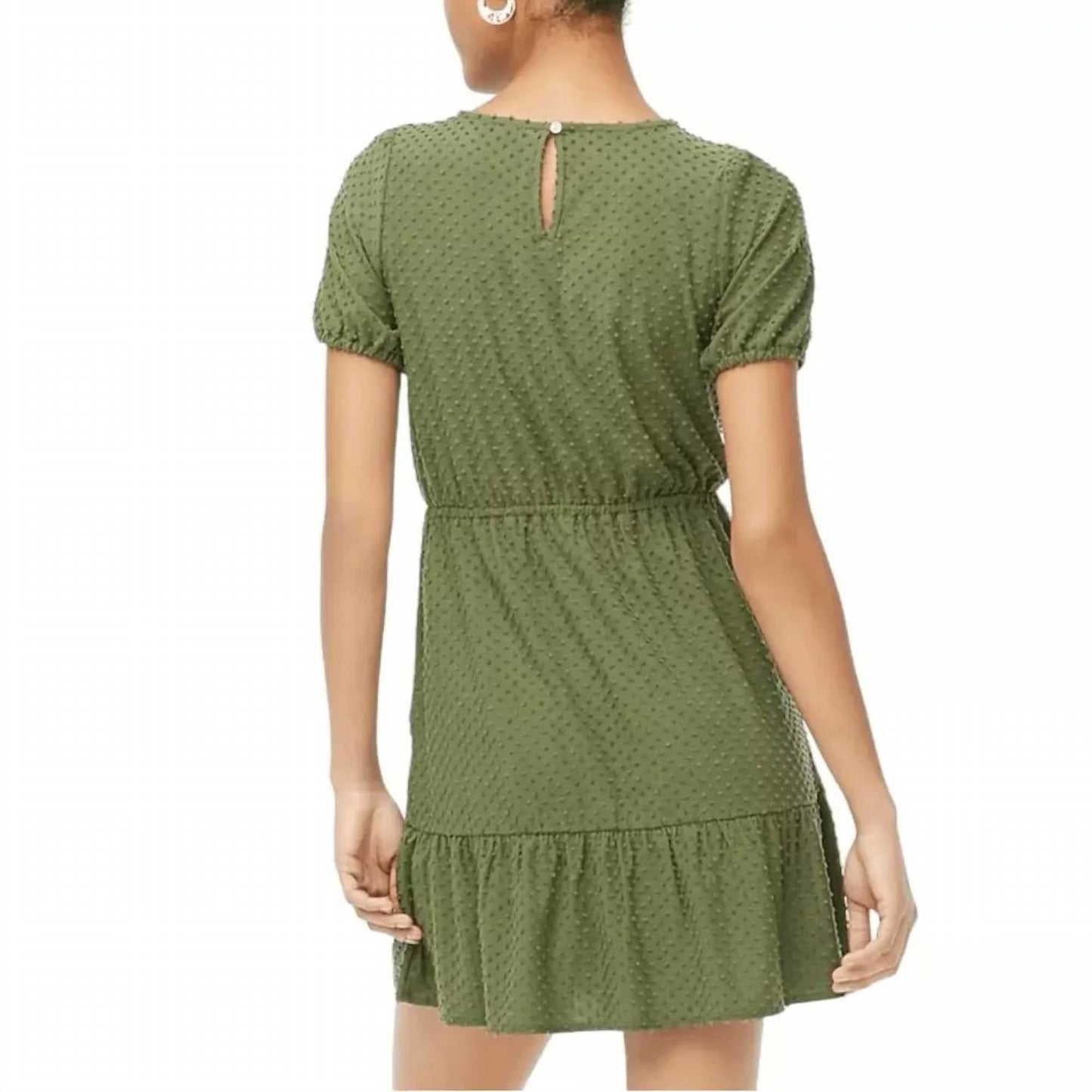 J.Crew - Knit Clip-dot Mini Dress